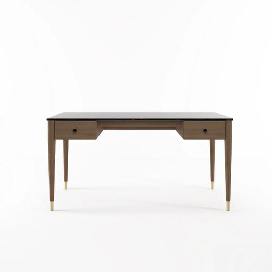 PERSEO -P MARBLE WORKING DESK 150 CM BK