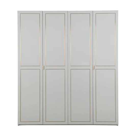 COCO WARDROBE 4 DOORS LGY