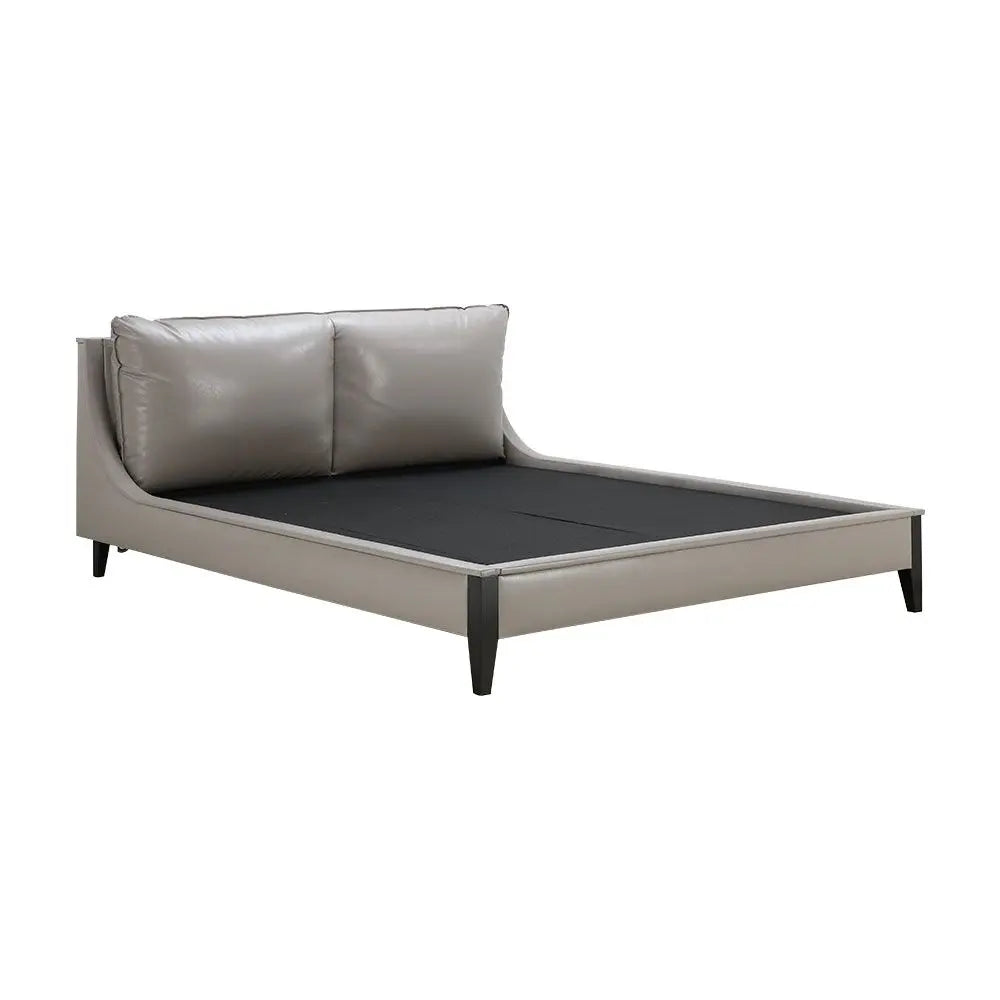 AVA BED 5 FT. FABRIC #FA#524-09 GY/DBN