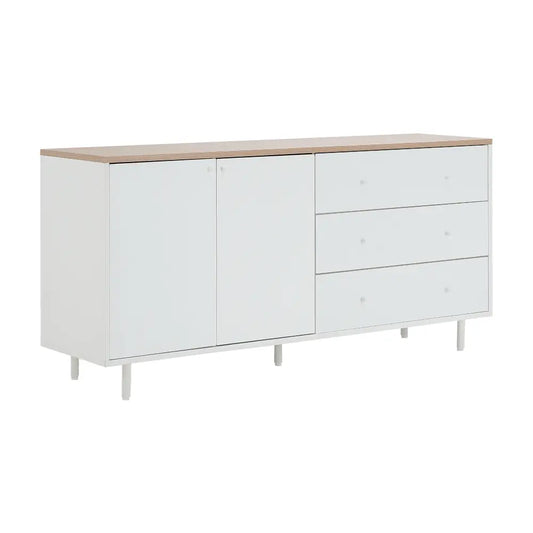 MINIMAL SIDEBOARD 200 CM. WT/LW