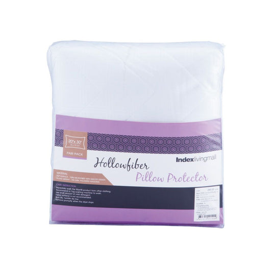 PRIME PILLOW PROTECTOR PAIR SET50X75CMWT