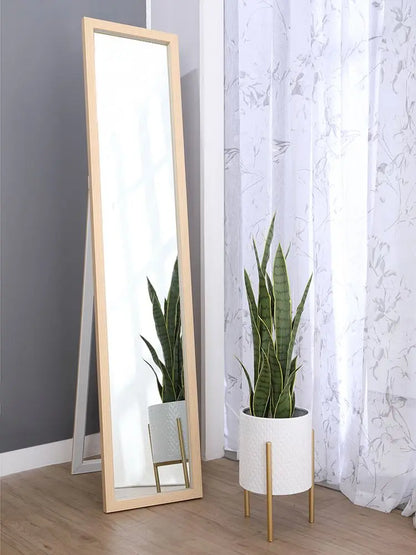LUXE-FELICIA PLANT POT W/STAND H35 WT/GD