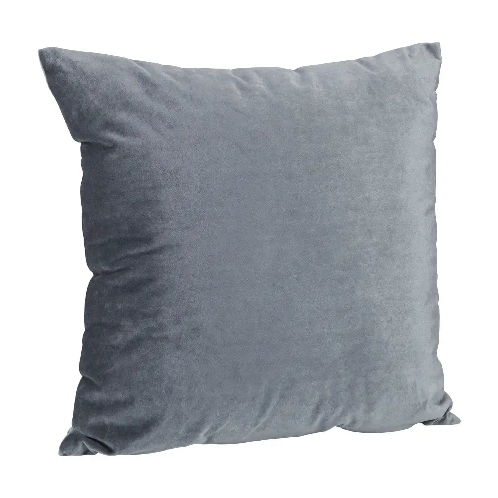 LUXU-VELVET CUSHION 50X50CM GY