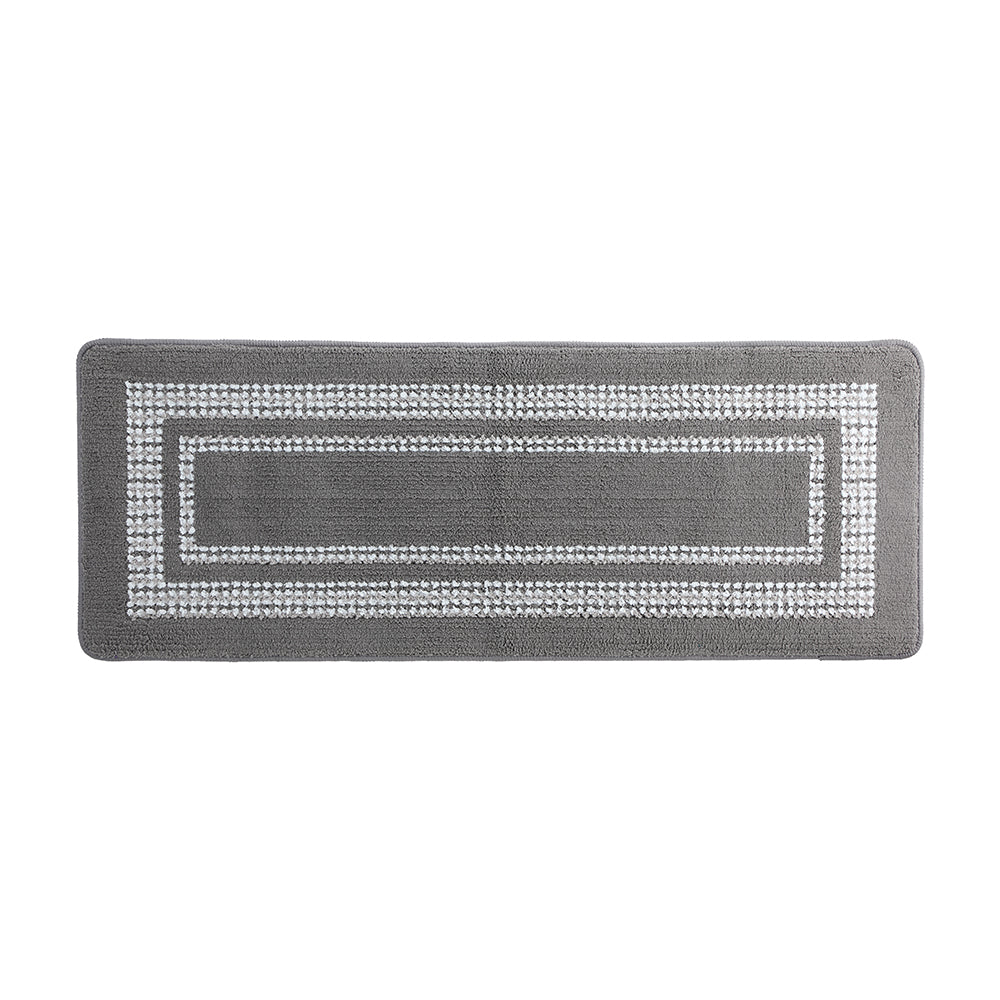 JAYLA LONG BATH MAT 45X120CM. GY