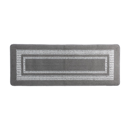 JAYLA LONG BATH MAT 45X120CM. GY