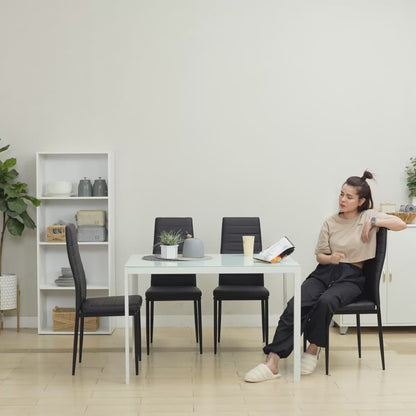 HENRY DINING TABLE 110 CM BK